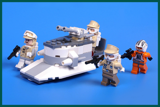 Lego Star Wars 8083 Rebel Trooper Battle Pack 2010