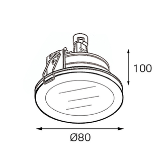 Светильник ITALLINE DL 2633