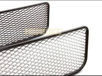 Защита радиатора для KIA Mohave 2017-2020 black низ с парктрониками