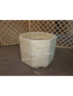 Кашпо для туи деревянное уличное