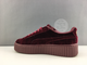 Puma X Rihanna Creeper Бордовые - бархат (37-41) Арт. 130FMA