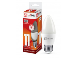 Лампа светодиодная ASD/inHome VC свеча C37 E27 11W(990lm) 6500K 6K 107x37 (без пульсации) 4868