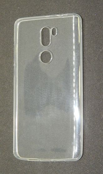 Защитная крышка силиконовая Xiaomi Mi5 Plus, прозрачная