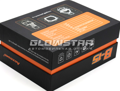 Билед модули Aozoom B-15 2024 (прямоугольные) 3.0 дюйма, 2 чипа, 5500K, 12V, 61W/77W, крепление 3R