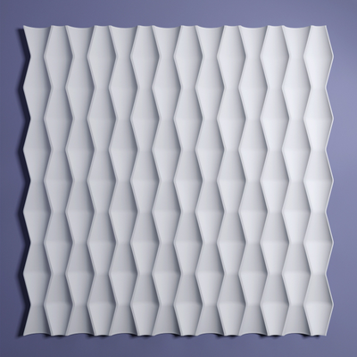 Стеновая панель Bello Deco СП17, 3D, дюрополимер, влагостойкая, под покраску, 50х50х1,5 см