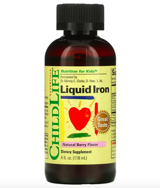 ChildLife Essentials Liquid Iron - Жидкое железо для детей