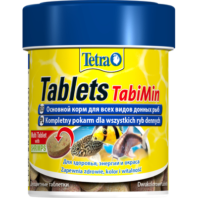 Tetra Tablets TabiMin корм для донных рыб 120 таб