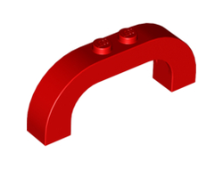 Arch 1 x 6 x 2 Curved Top, Red (6183 / 6105974 / 6132777)