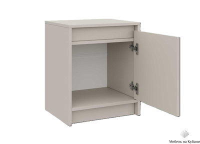 Мирен ТМ-001 тумба прикроватная Кашемир/Моно керамика (МДФ)