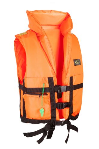 Жилет спасательный Детский ПР цвет Оранжевый ткань Оксфорд (Размер 40-42)