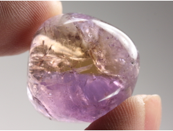 Аметрин, галтовка, Боливия (21*21*19 мм, 16,8 г) №38343