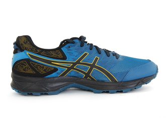 Кроссовки ASICS GEL-SONOMA 3 синий/черный/желтый  T724N-4590  (Размер: 8,5; 9)