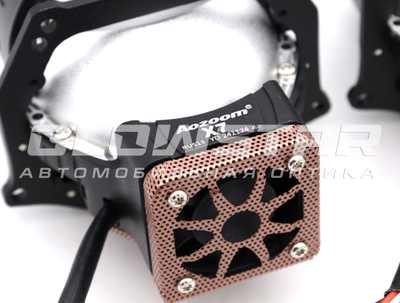 Билед модули Aozoom X7 2025 (прямоугольные) 3.0 дюйма, 2 чипа, 5500K, 12V, 55W/63W крепление 3R