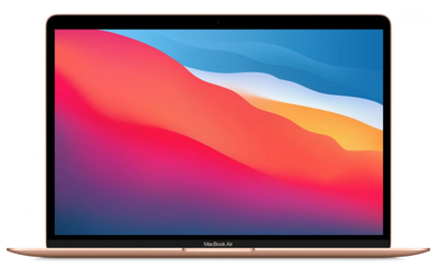 Apple MacBook Air M1 8 ГБ, 256 ГБ Gold