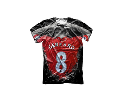 Футболка 3D с полной запечаткой Ливерпуль, Liverpool FC №10