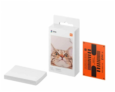 Бумага для фотопринтера Xiaomi Mijia AR ZINK XMKDDYJHT01 50 шт.