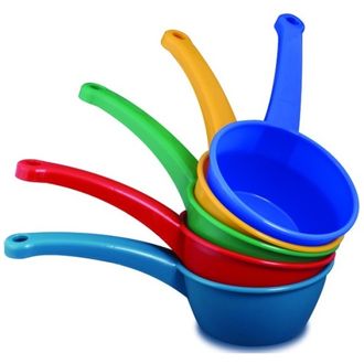 Ковш пластиковый круглый 1.5 литра