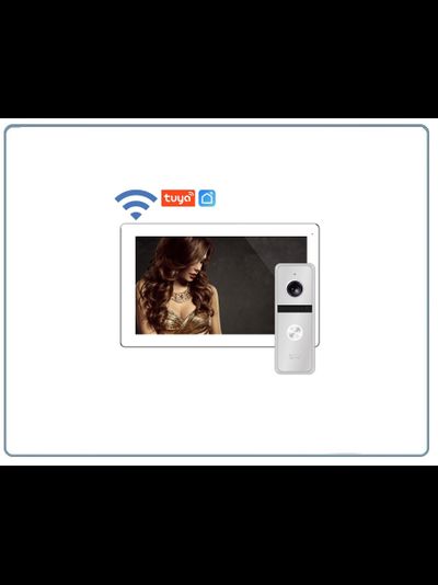 FREEDOM 10 FHD WIFI KIT - комплект из 10" сенсорного Full HD WIFI монитора и вызывной панели, с DVR (Tuya/Smart Life)