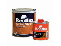 Акриловый грунт  HS Primer Filler 5+1 (0.8) белый , комплект с отвердителем