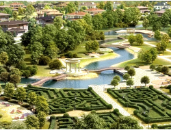 РЕКЛАМА НА В КОТТЕДЖНОМ ПОСЕЛКЕ «ЛАНДШАФТ» (УСОВО)