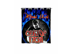 Штора в ванную Сектор Газа, Юрий Хой №17