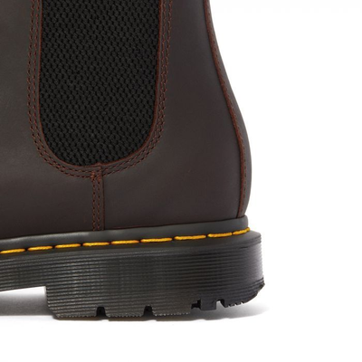 Dr Martens ботинки WINTERGRIP коричневые зимние