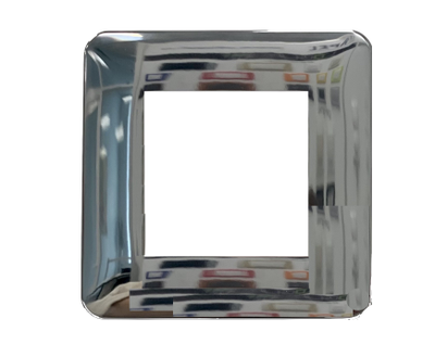 Рамка 1 пост металлик хром Efapel Latina