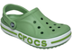 Crocs Bayaband Clog темно-зеленые с белым