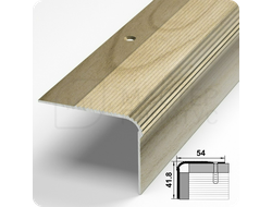 Порог угловой Лука ПУ 02.2700.R188 Дуб шато