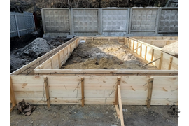 Строительство фундамента