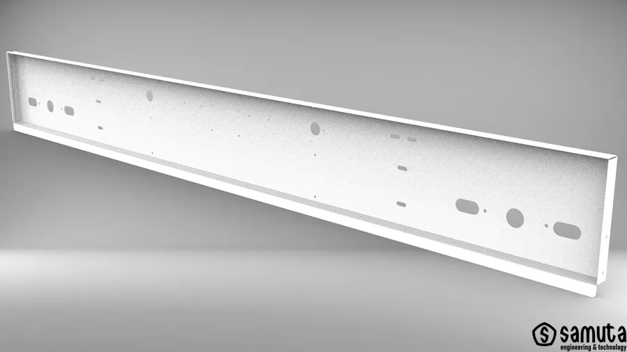 Панель крепления задних фонарей