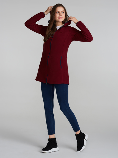 Женская спортивная толстовка с мехом 511TJ -1394