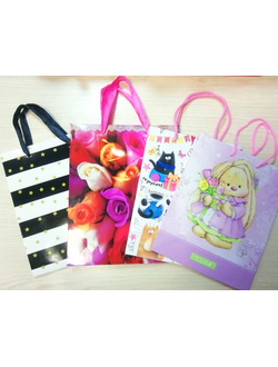 Пакет бум., 18*23 см, 12*36 см, МИКС