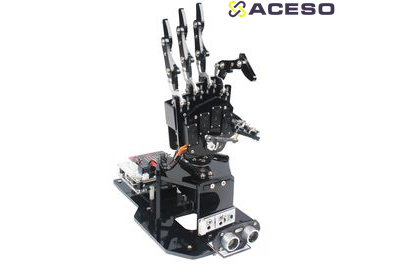 Конструктор на основе контроллера. Механическая рука манипулятор uHandbit