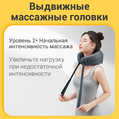 Массажер для шеи Xiaomi Mijia Cervical Massager MJNKAM01SKS Grey CN