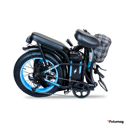 Электровелосипед Minako F11 Lite (Синий)