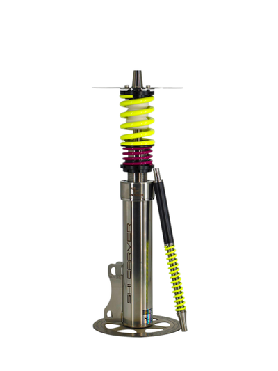 STATIC FINAL: NEON LIME | VIOLET  with METAL BASE