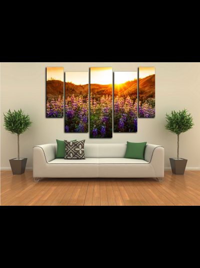 Модульная картина &quot;Рождение дня&quot;