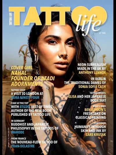 Tattoo Life Magazine Issue 155 Azadi , Иностранные журналы о татуировках, Тату журналы, Intpressshop