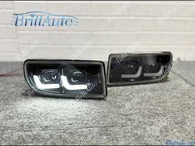 Противотуманки Land Cruiser 100 яркие с линзами
