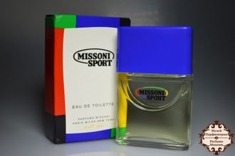 Missoni Sport (Миссони Спорт) купить туалетная вода для мужчин винтажная (1990) мужская парфюмерия