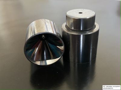 VLC Фильеры (волоки) MONO (цельный искусственный алмаз) диаметром  0.601-0.700