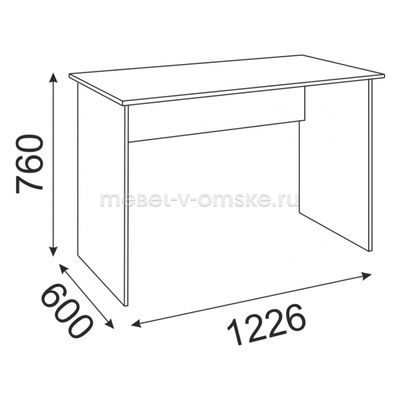 Стол компьютерный Волкер М08