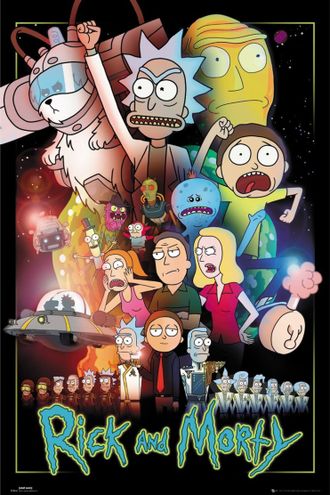Плакат  Рик и Морти  ,  Rick and Morty  № 11