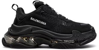 Кроссовки Balenciaga Triple S Sneaker Clear Sole Black