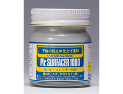 Mr. Hobby: Грунтовка жидкая Mr. Surfacer 1000 (40 мл.)