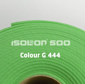 Изолон зеленый G444 (светло-зеленый), толщина 2 мм, размер 75 см * 50 см