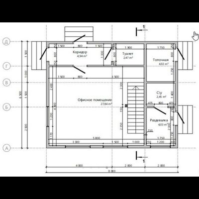 Двухэтажный каркасный дом 131м² (SK71)