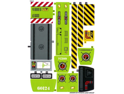 Sticker Sheet for Set 60124 - International Version - 24530/6133175, n/a (60124stk01a)