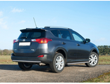 Защита заднего бампер для Toyota Rav-4 (2012-2015), Rival, Россия